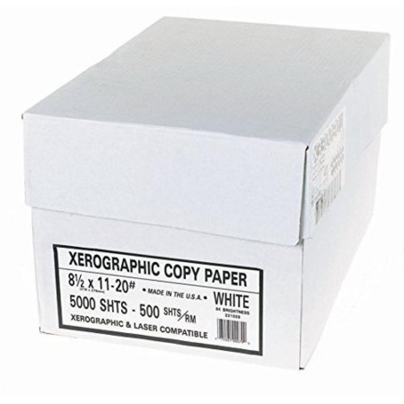 Alliance Copy Paper 8-1/2" x 11" 95 Bright 20lb 500Shts/Ream, 10 Reams per Case, 5000 Sheets Total