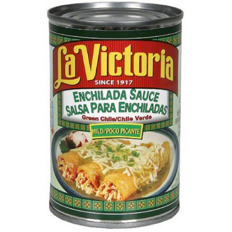 La Victoria Mild Green Chile Enchilada Sauce, 10 oz (Pack of 12)
