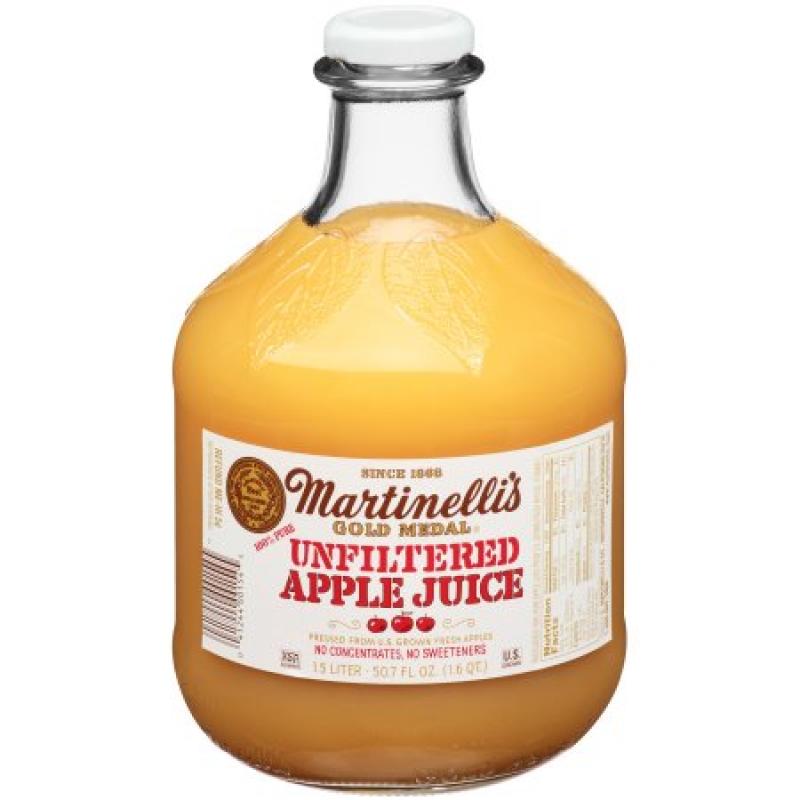 Martinelli&#039;s Gold Medal® 100% Pure Unfiltered Apple Juice 50.7 fl. oz. Bottle