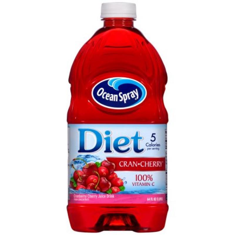Ocean Spray Diet Fruit Juice, Cran-Cherry, 64 Fl Oz, 1 Count