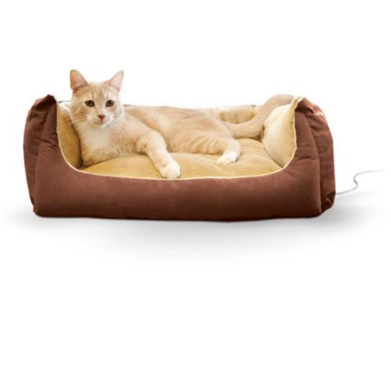 K&H Thermo-Pet Cuddle Cushion, Mocha, 14" x 23", 6W