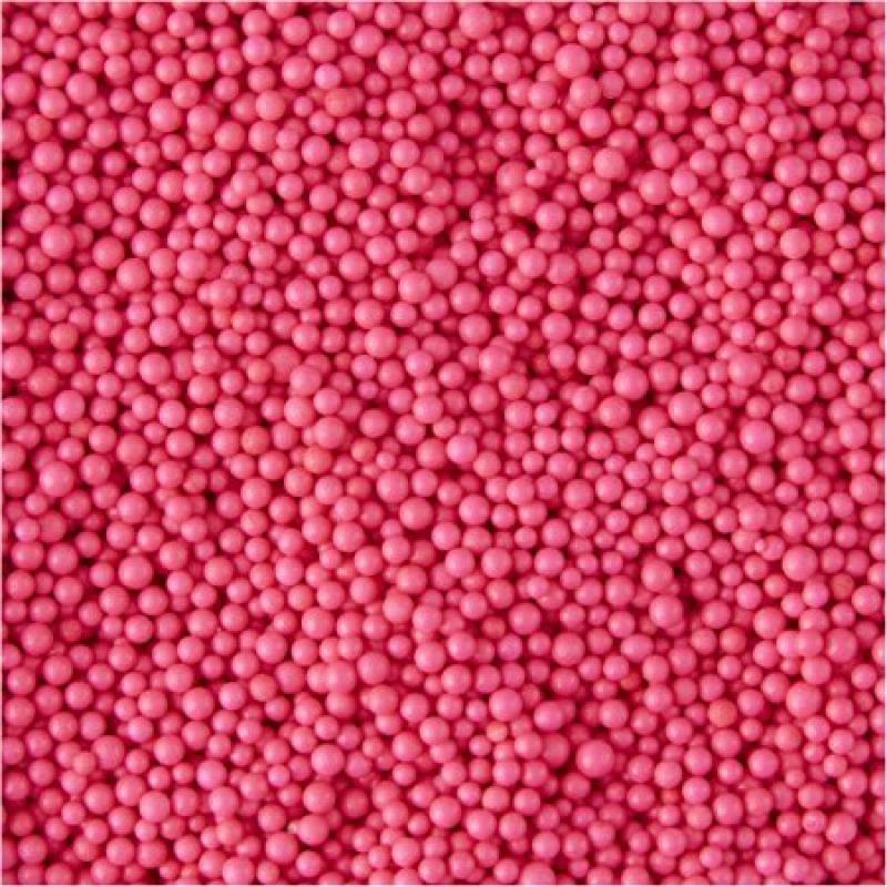Wilton Short Stack Pink Nonpareils Sprinkles, 710-9910
