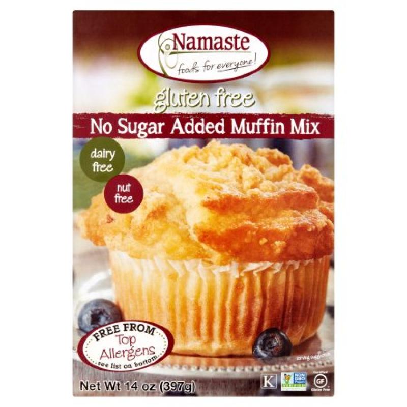 Namaste Gluten Free No Sugar Added Muffin Mix 14 oz