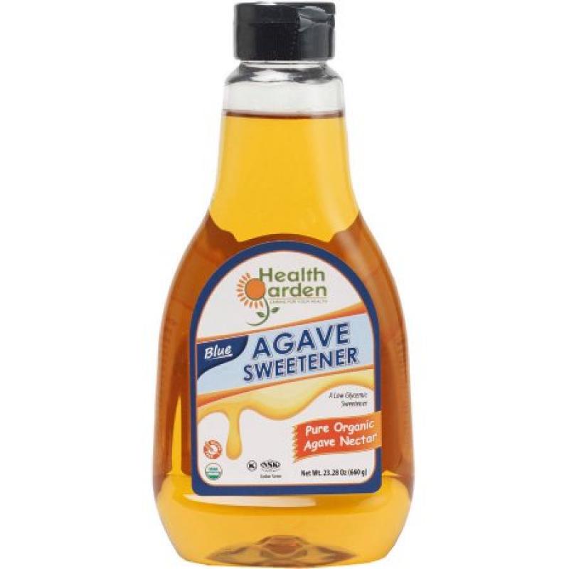 Health Garden Organic Blue Agave Nectar Sweetener, 23.28 oz
