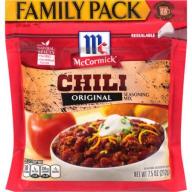 McCormick Original Chili Seasoning Mix, 7.5 oz