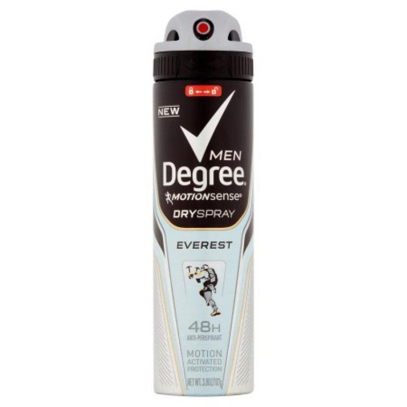 Degree Men MotionSense Everest Dry Spray 3.8 oz