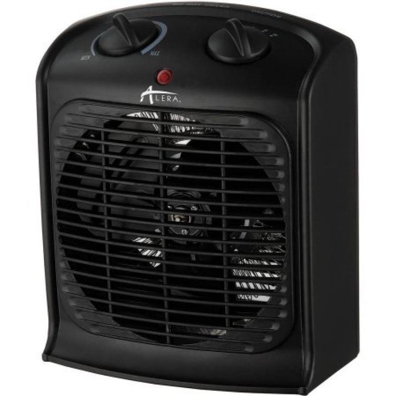 Alera Heater Fan, 4 3/4"W x 8 1/4"D x 9 3/4"H, Black