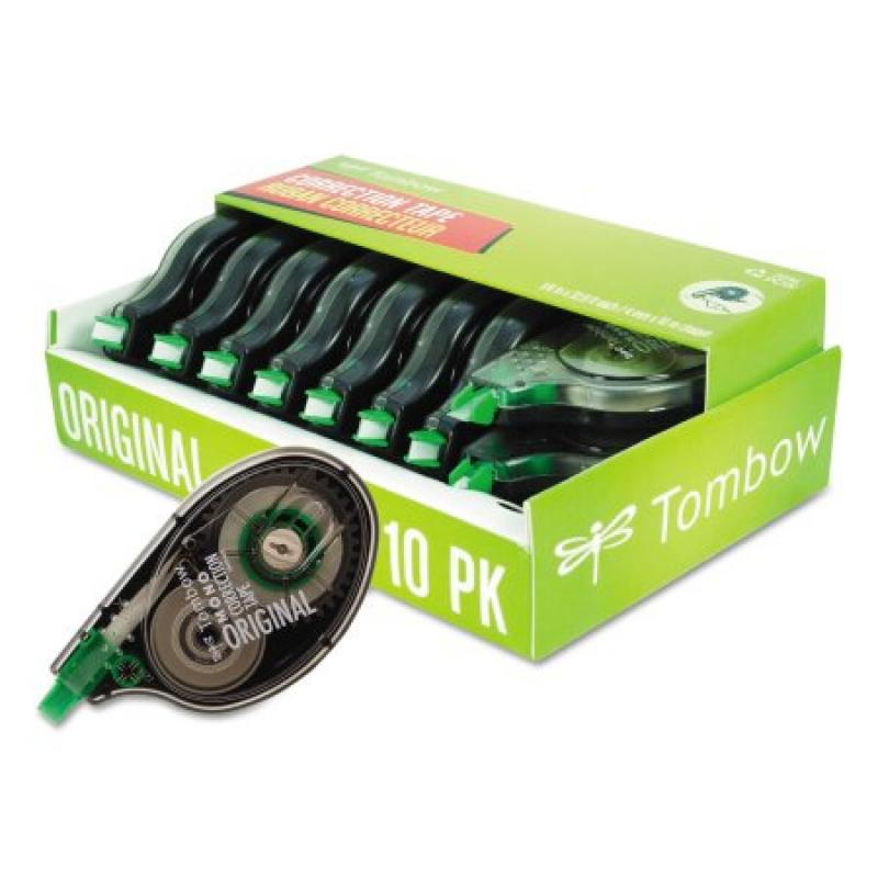 Tombow Mono Original Correction Tape, 10-Pack