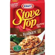 Kraft Stove Top Stuffing Mix For Turkey, 6 Oz