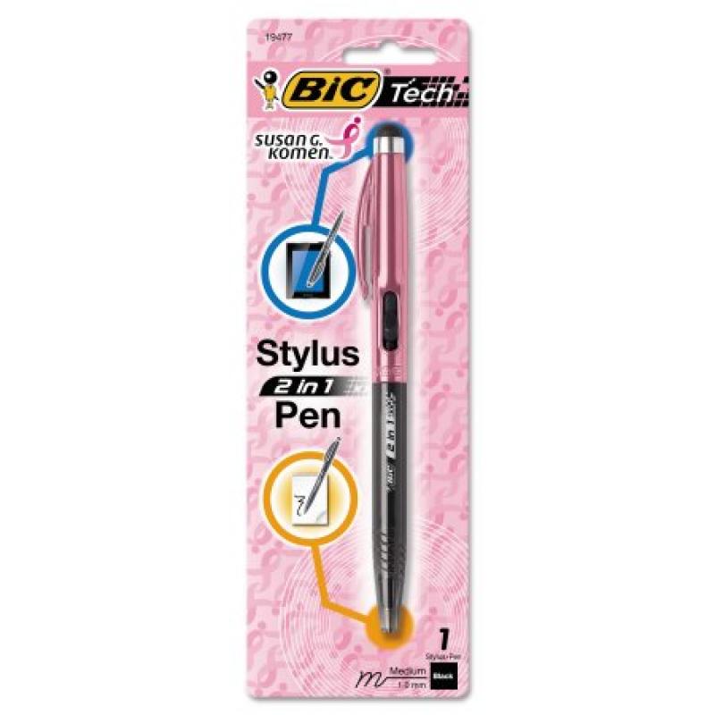 BIC Tech 2-In-1 Retractable Ball Pen and Stylus