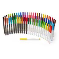 Crayola 80-Count Supertip Markers Set with the full-color spectrum