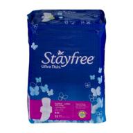 Stayfree Ultra Thin Pads Super Long With Wings - 32 CT