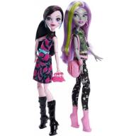 Monster High Monstrous Rivals Draculaura and Zombie Dolls