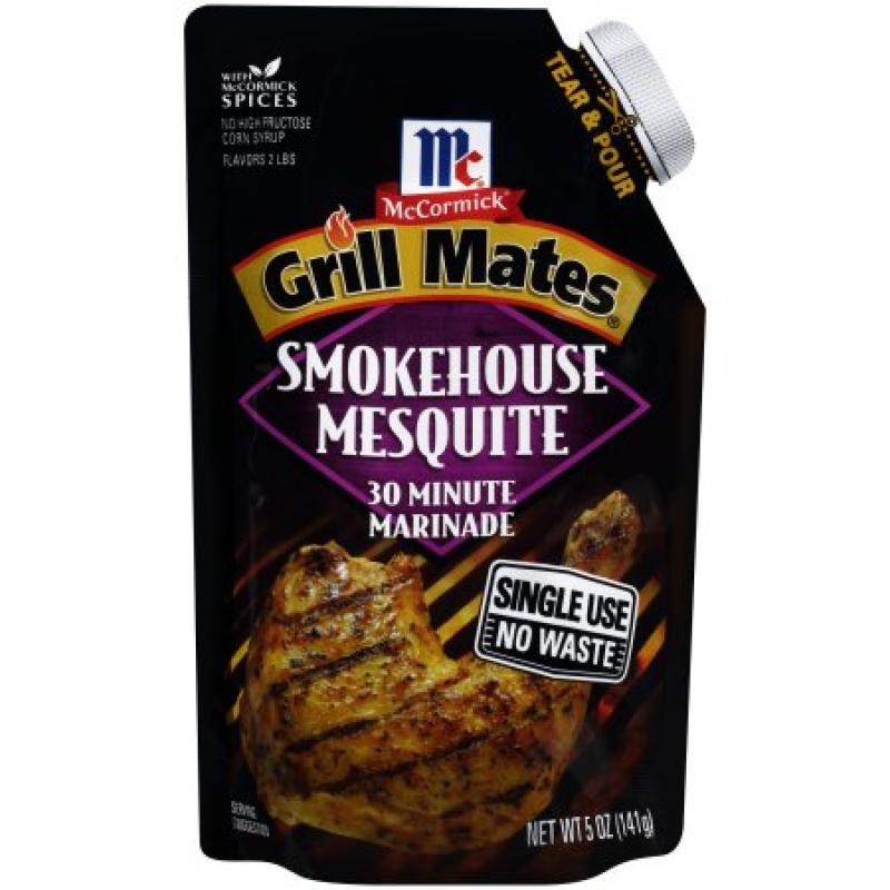 McCormick® Grill Mates® Smokehouse Mesquite Marinade 5 oz. Pouch