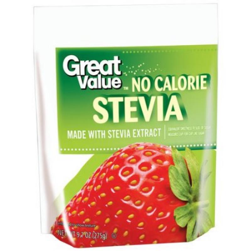 Great Value Granulated No Calorie Stevia, 9.7oz