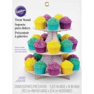 Wilton 3-Tier Cupcake Display Stand, Party Dots 1512-1675