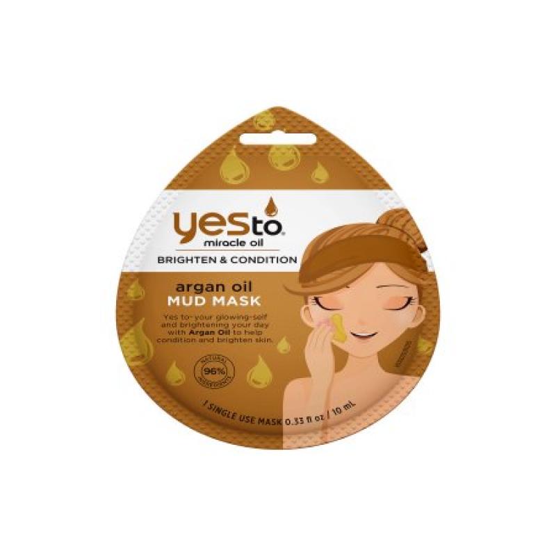 Yes To Miracle Oil Argan Oil Mud Mask, .33 fl oz