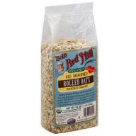 Bob&#039;s Red Mill Organic Old Fashioned Rolled Oats, 16 oz (Pack of 4)