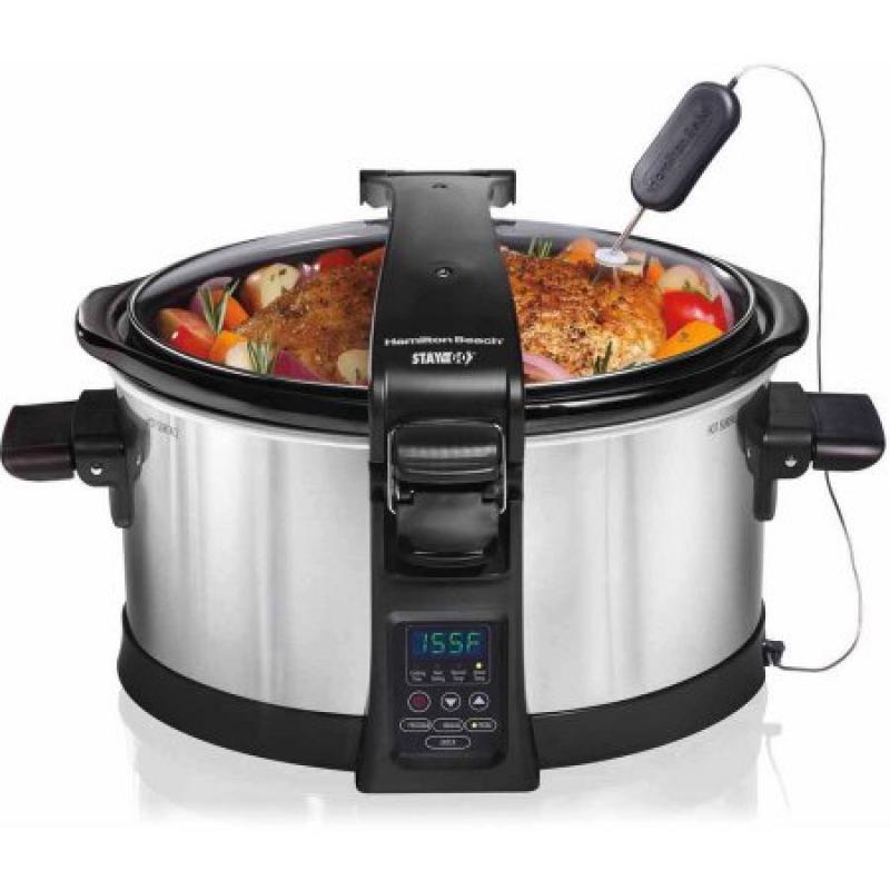 Hamilton Beach Set and Forget Programmable 6-Quart Slow Cooker