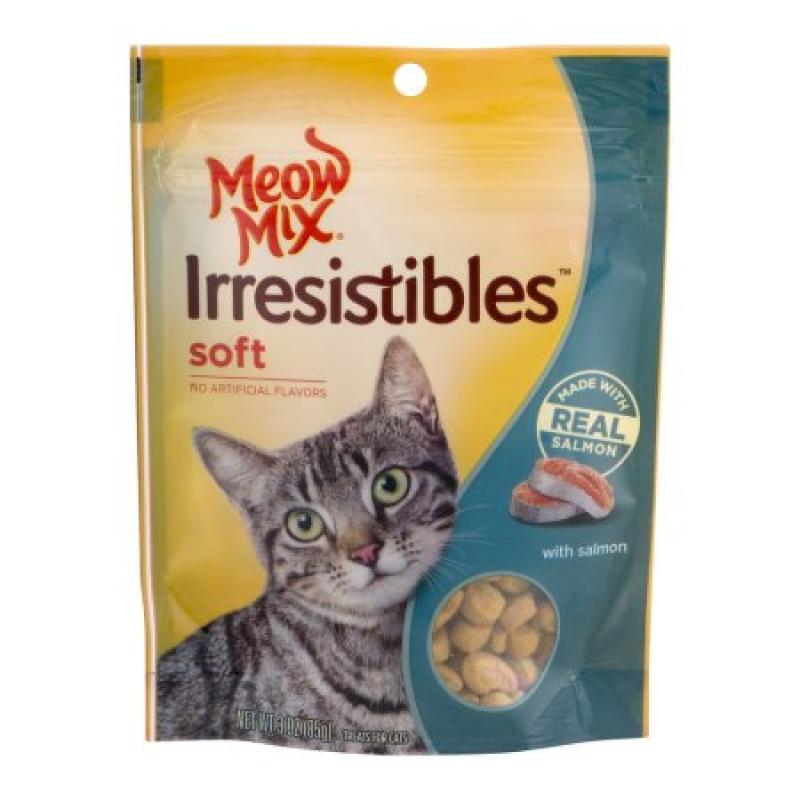 Meow Mix Irresistibles with Salmon Soft Treats, 3.0 OZ