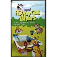 Poopy Cat Liners, Extra Large, 12-Count