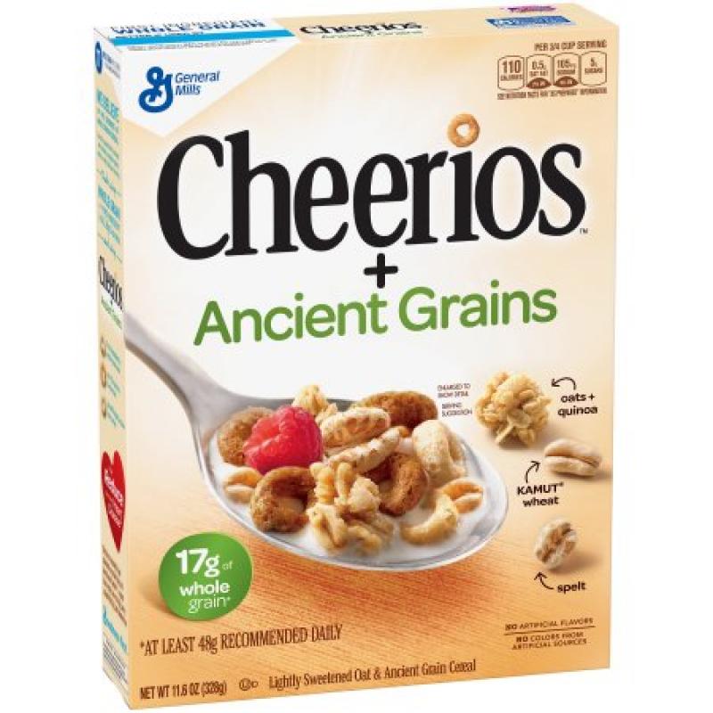 Cheerios + Ancient Grains Lightly Sweetened Oat & Ancient Grain Cereal 11.6oz