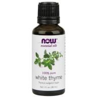 NOW 100% Pure Essential Oils, White Thyme, 1 Oz