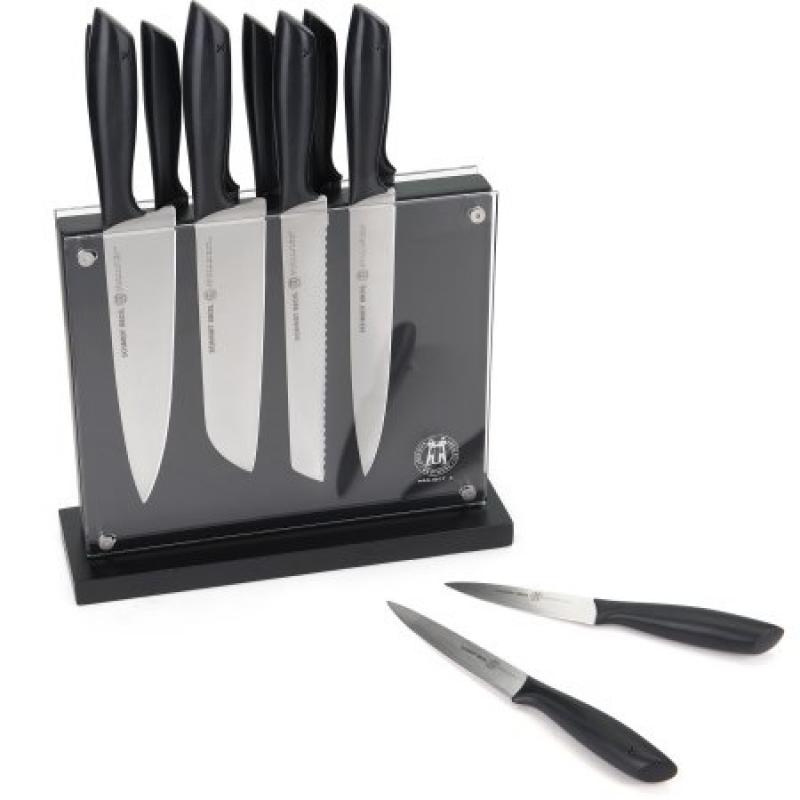 Schmidt Brothers 13-Piece Project X Jet Black Cutlery Set with Block