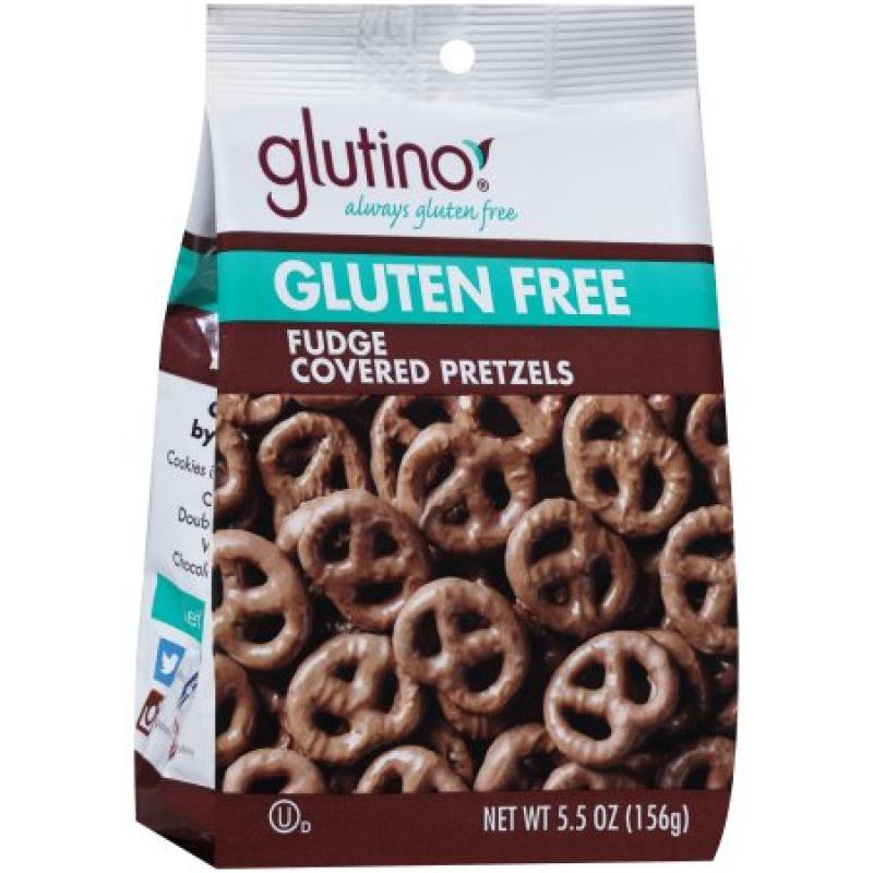 Glutino® Gluten Free Fudge Covered Pretzels 5.5 oz Bag.