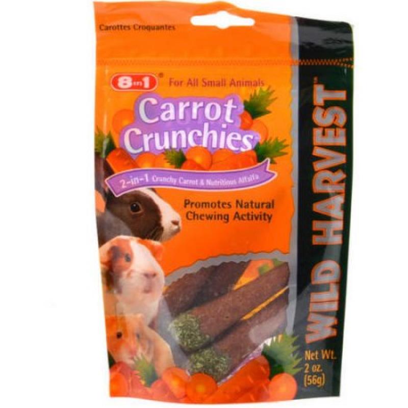 UNITED PET GROUP Gerbil & Hamster Treats, Carrot Crunchies, 2-oz.