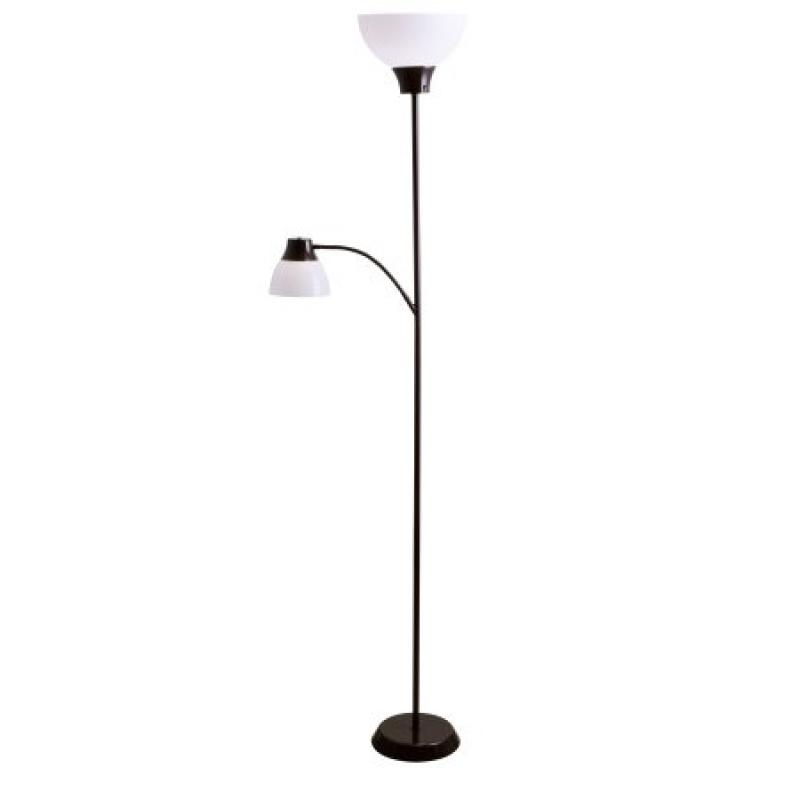 mainstays floor lamp with reading light instructions