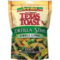 New York Texas Toast Chili Lime Flavored Tortilla Strips, 4.5 oz