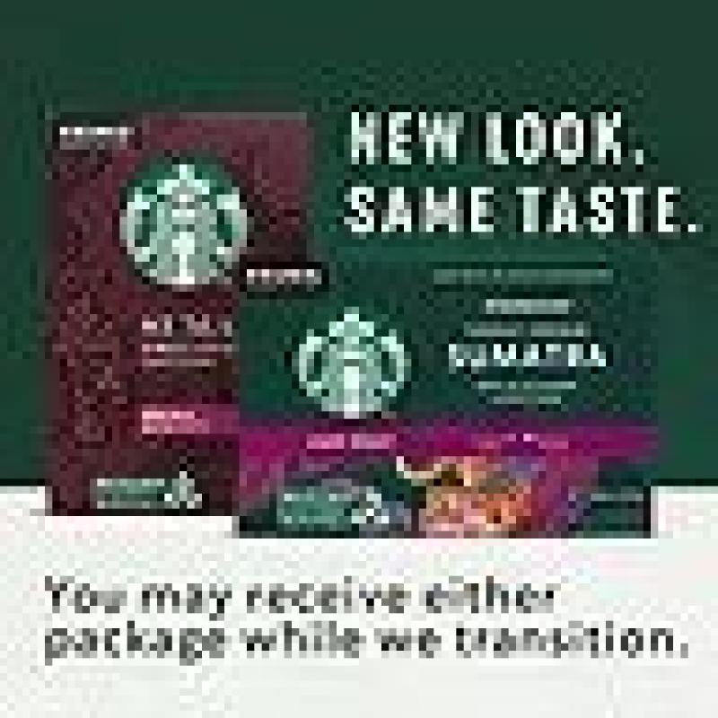 Starbucks Single-Origin Sumatra Coffee K-Cups, Dark Roast (72 ct.)