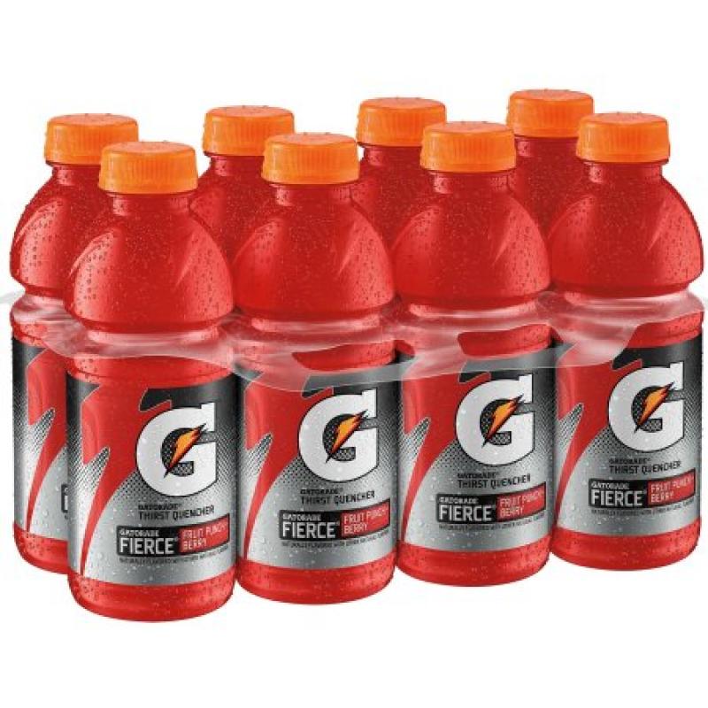 G2 Thirst Quencher Low Calorie Sports Drink, Raspberry Lemonade, 20 Fl Oz, 8 Count
