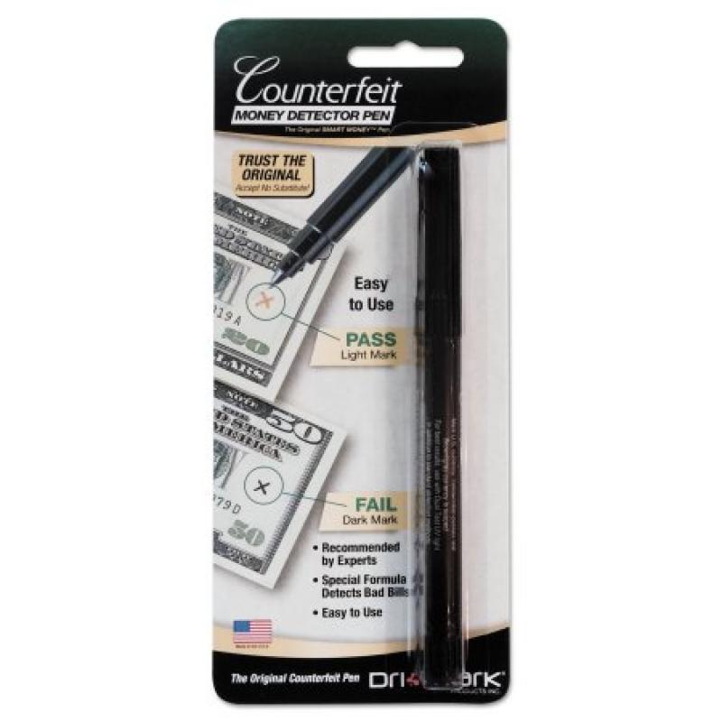Dri-Mark Smart Money Counterfeit Bill Detector Pen for U.S. Currency