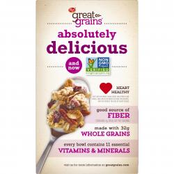 Post, Great Grains Breakfast Cereal, Date & Raisin, 19 Oz