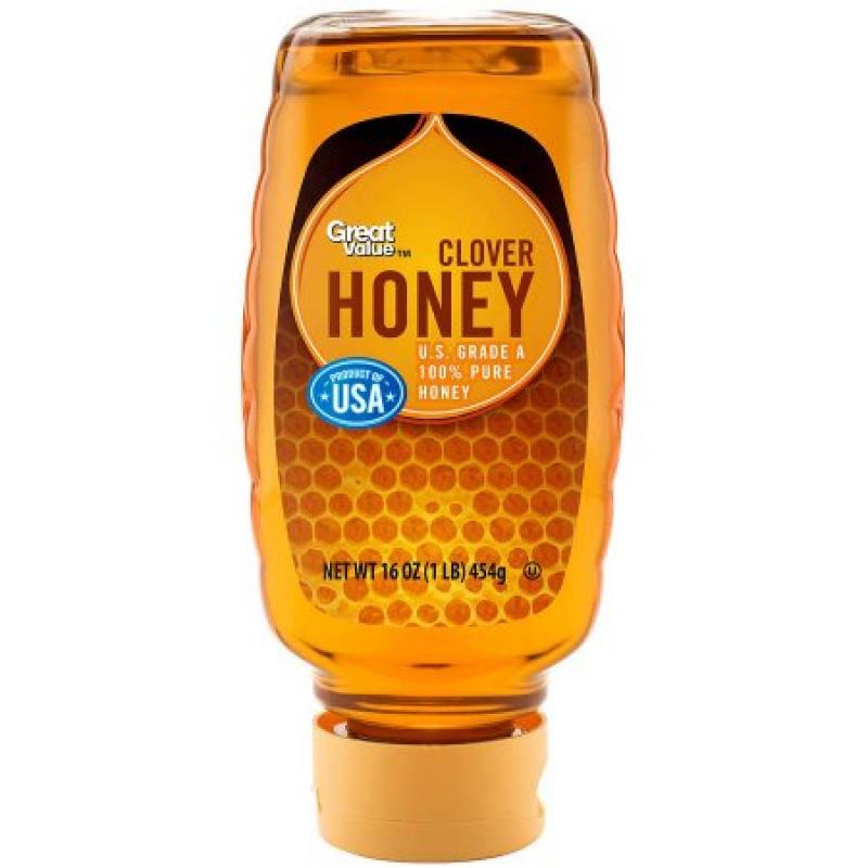 Great Value: Clover Honey, 16 Oz