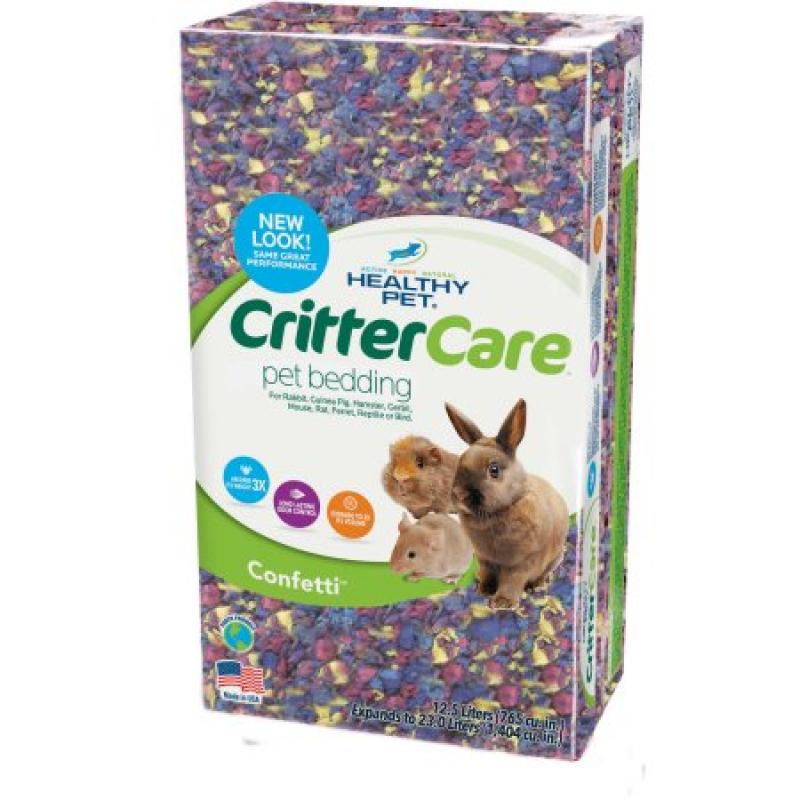 Critter Care Confetti Bedding for Small Animals, 23L