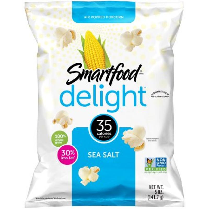 Smartfood Delight Sea Salt Popcorn 5.0 Ounce Plastic Bag