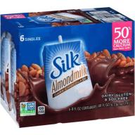 Silk Dark Chocolate Almondmilk Shelf Stable 8 fl. oz., 6 Count