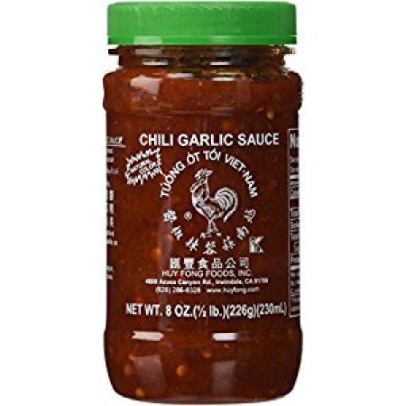 Huy Fong Chili Garlic Sauce 8-Ounce Jars (Pack of 6)