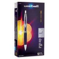 Uni-ball Signo Gel 207 Roller Ball Retractable Gel Pen, Black Ink, Medium, 12pc