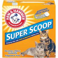 Arm & Hammer Super Scoop Clumping Fragrance Free Cat Litter 14 Lb Box