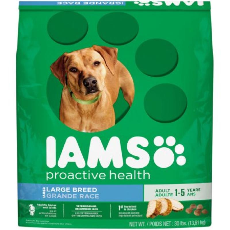 IAMS PROACTIVE HEALTH Large Breed Adult Dry Dog Food 30 Pounds