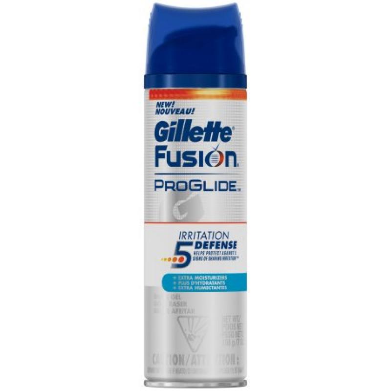 Gillette�� Fusion�� ProGlide��� Irritation Defense Shave Gel 7 oz. Spout-Top Can
