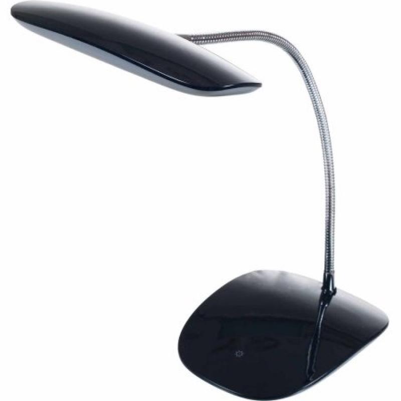 Northwest Touch Activated LED USB Desk Lamp, Black