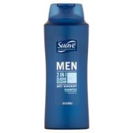 Suave Professionals Men 2in1 Classic Clean Anti Dandruff Shampoo Conditioner, 28 oz