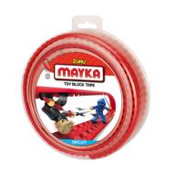 Mayka Toy Block Tape, 6.5ft 4-stud (Red)