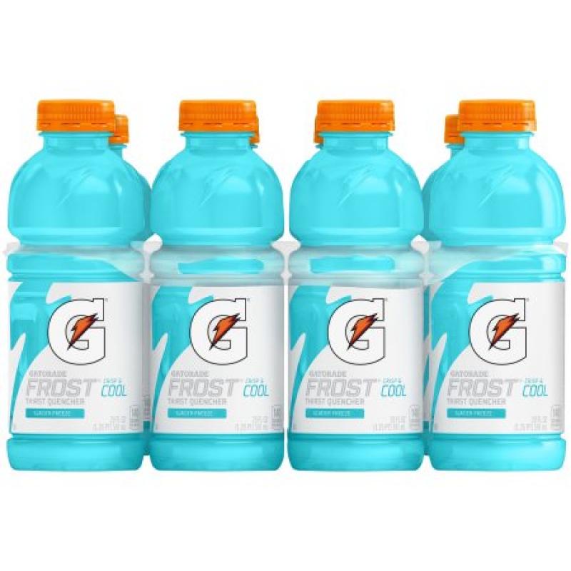 Gatorade Thirst Quencher Sports Drink, Cool Blue, 20 Fl Oz, 8 Count