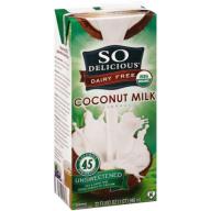 So Delicious® Dairy Free Unsweetened Coconut Milk Beverage 32 fl. oz. Carton